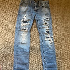 AE relaxed slim straight fit men’s jeans